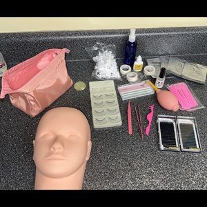 Lash extensions practice kit
